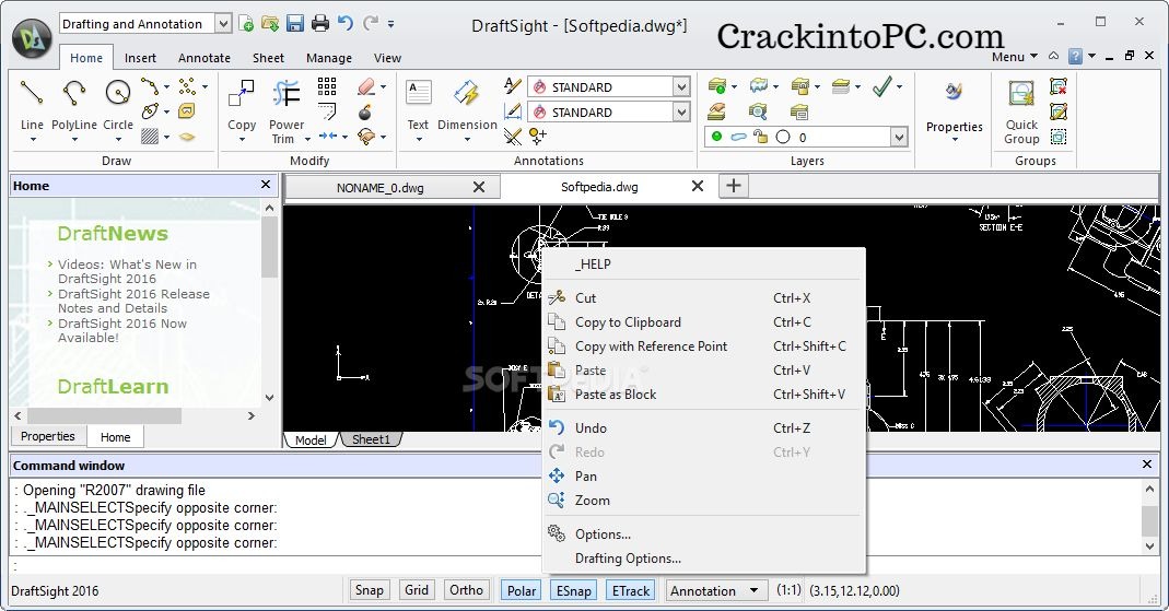 DraftSight 2022 SP4 Crack + Download With Serial Keygen {Latest} Version