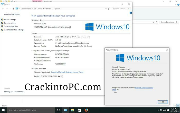 Windows 10 Activator 2022 With Crack Full Torrent (KMSPico) Download (32/64 Bit)
