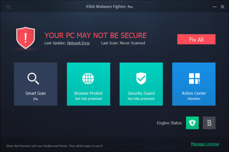 IObit Malware Fighter Pro 9.2.0.668 Crack With License Key Full Version 2022 Download