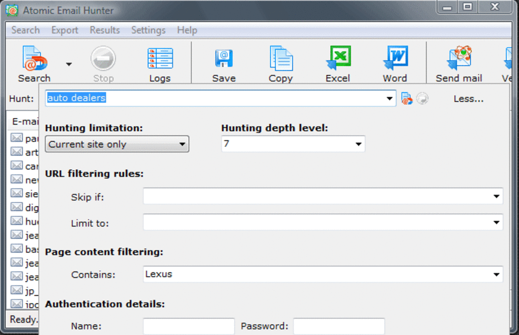 atomic email hunter registration key hacked