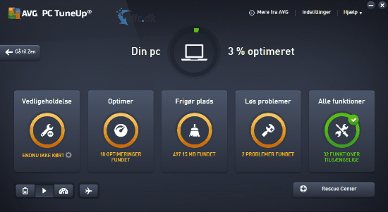 avg pc tuneup old version instalation