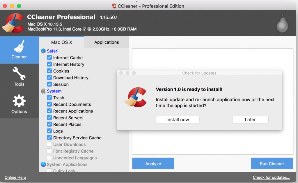 ccleaner pro free code