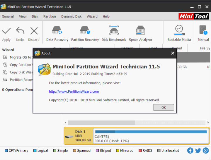 minitool partition wizard key