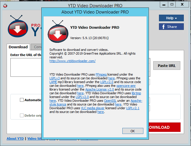 ytd video downloader serial key