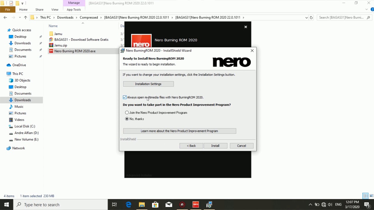 Nero Burning ROM 2022 24.5.2100.0 Crack + Serial Key & {Full Torrent} Download Latest