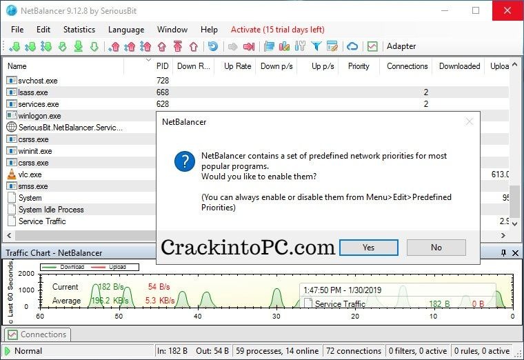 NetBalancer 10.5.3 Build 3032 Crack Full Version + Activation Key Download Free