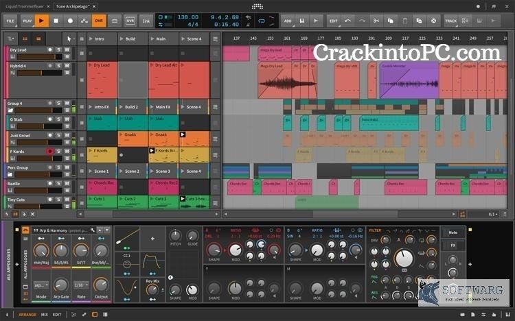 Bitwig Studio 4.4.10 Crack With Full Serial Code (License Code) Download 2022 