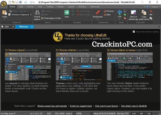 UltraEdit 30.1.0.23 Crack With License Key Free Download 2023