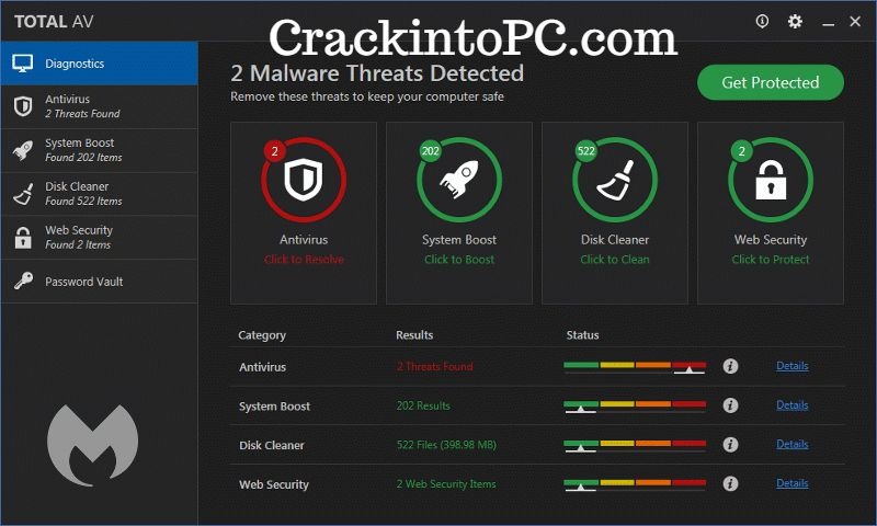 Total AV Antivirus 2024 Crack With Product Key Full Free Download Latest