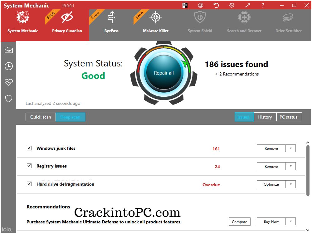 System Mechanic Pro 22.3.3.150 Crack With Serial Key 2022 Download Free