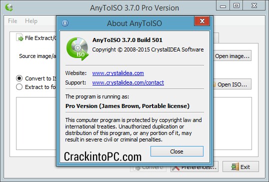 AnyToISO Pro 3.9.6 Crack With Registration Key 2022 Latest Version Free