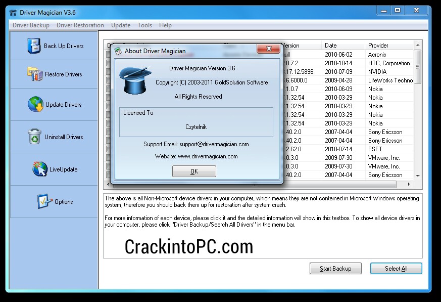 Driver Magician 5.25 Crack With Keygen Download Latest Version 2022