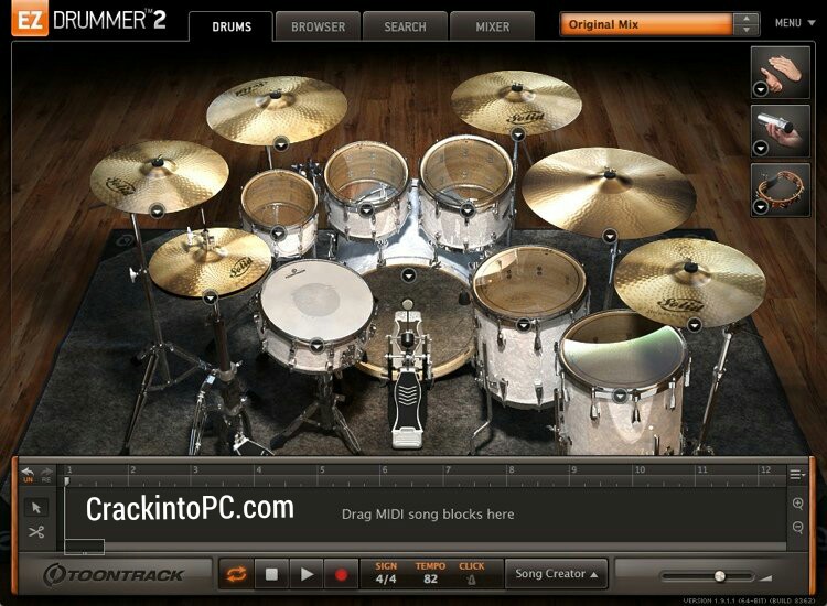 EZdrummer 3.2.8 Crack + Keygen & Full Torrent Key Download 2022