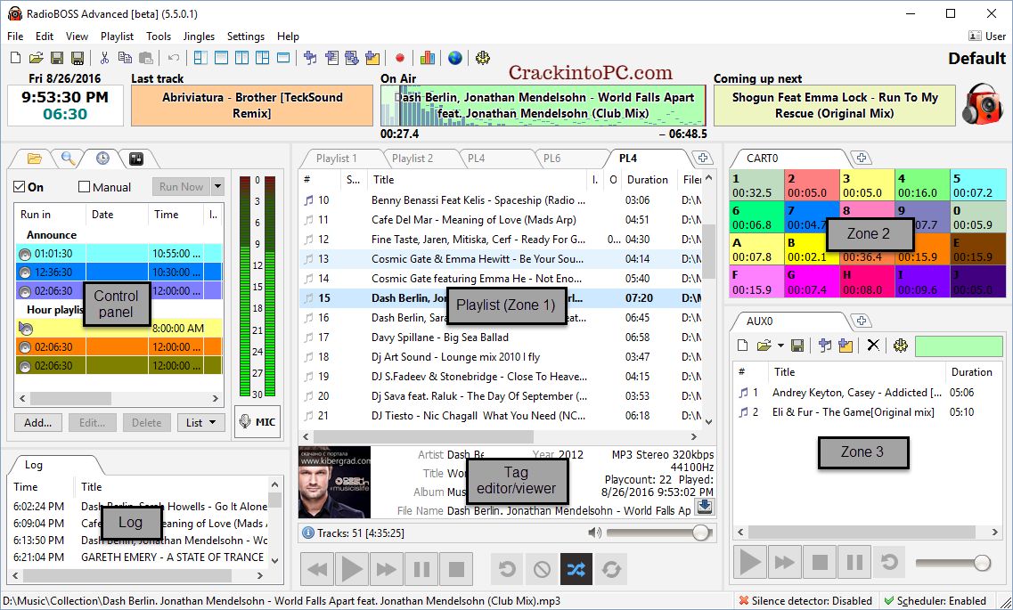 RadioBOSS 6.1.2.1 Crack With Activation Key Latest Version Download 2022