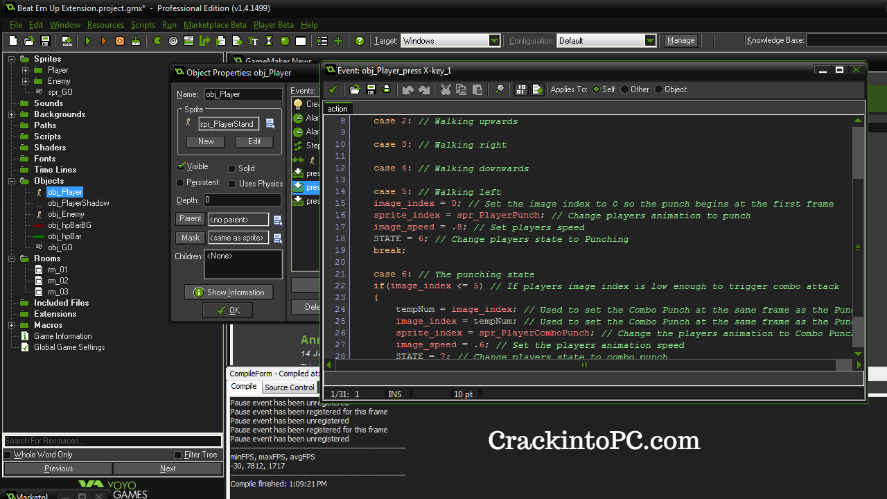 GameMaker Studio Ultimate 2.3.8.607 Crack + Serial Key Full Version Download [2022]