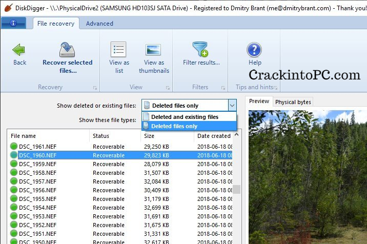 DiskDigger 1.67.23.3251 Crack With Activation Key (100%) Free Download 2022