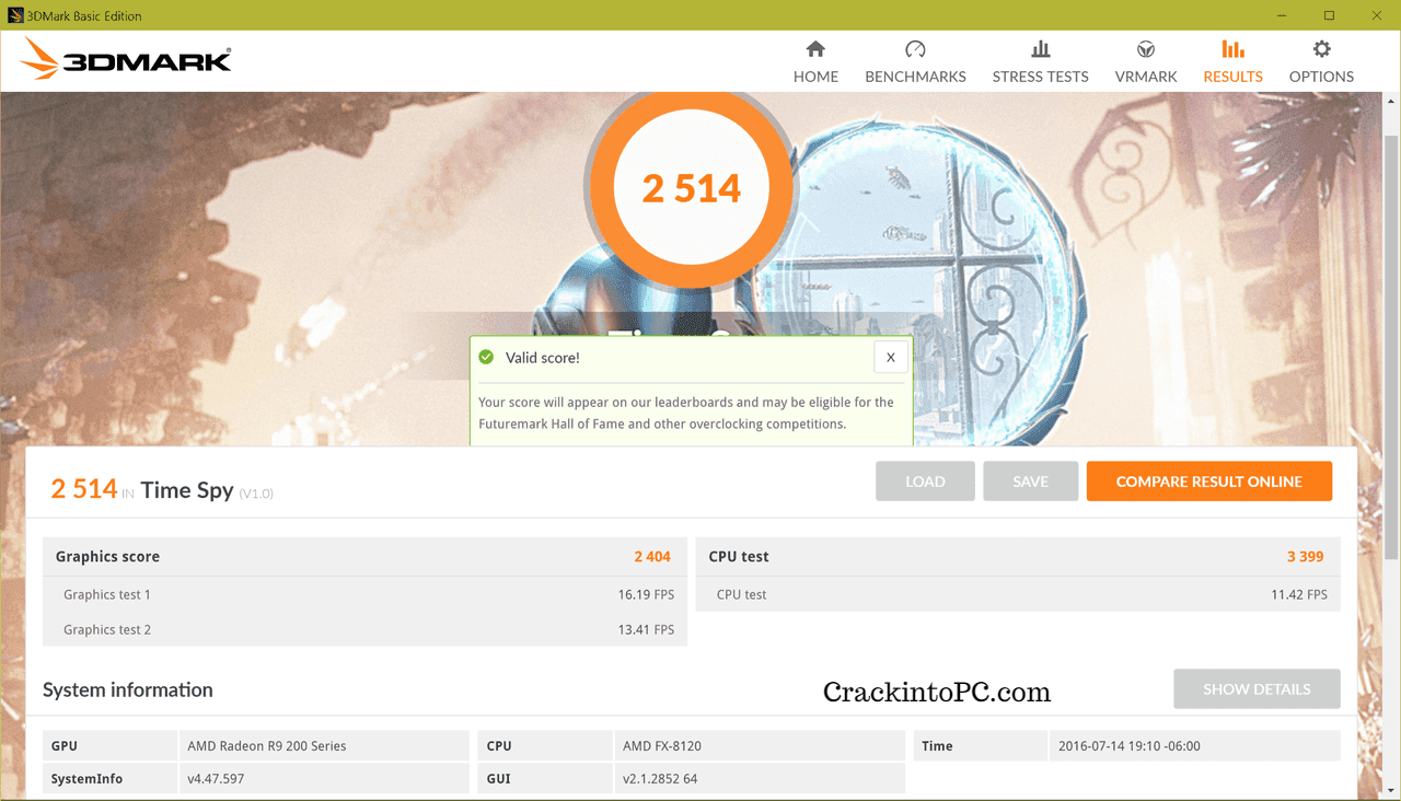 3DMark 2.26.8098 Crack + Activation Key Free Download (2022)