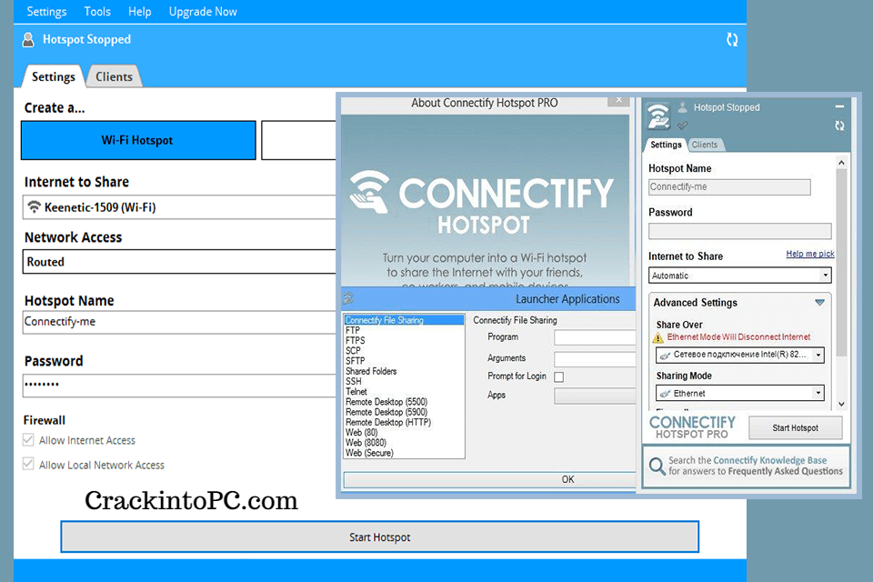 Connectify Hotspot Pro 2023.0.1 Crack With License Key Download 2022