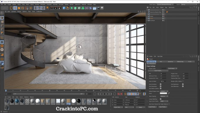 CINEMA 4D 2024.1.0 With Crack Serial Key Full Free Download 2024