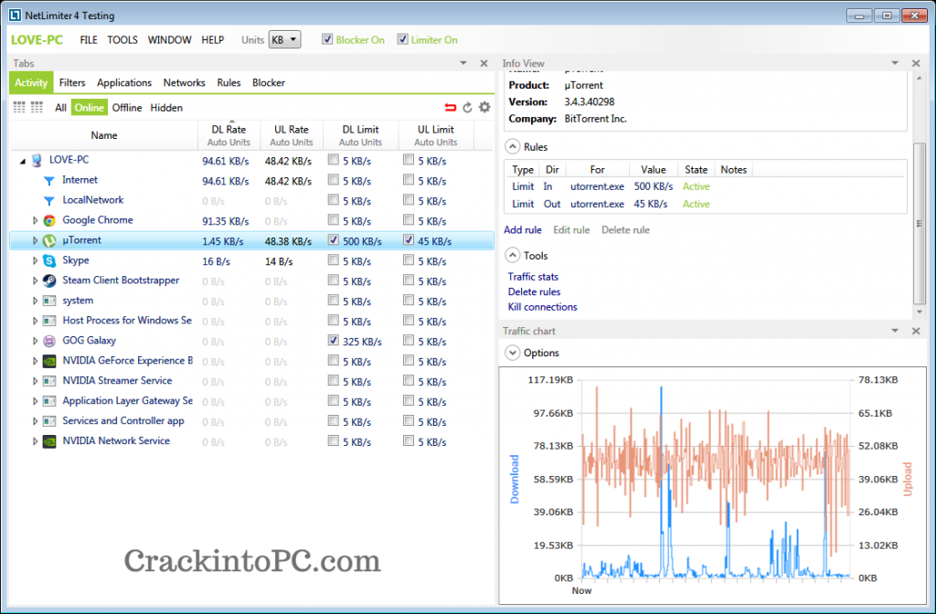 NetLimiter Pro 5.3.4 for mac download