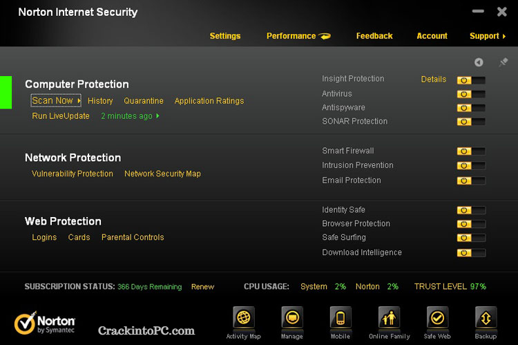 Norton Internet Security 2022 Crack With Serial Key Download Free 2022