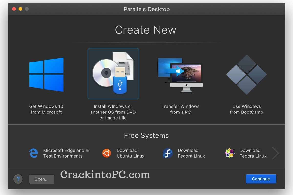 how to install windows on mac using parallels free