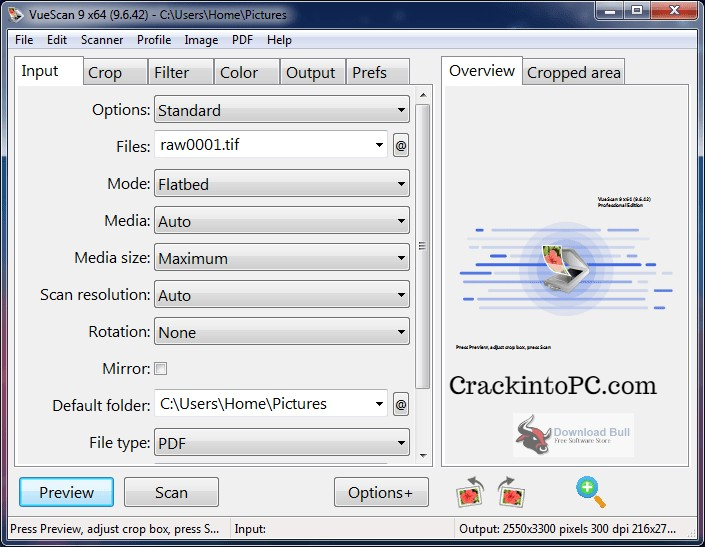 VueScan Pro 9.8.01 Crack With Keygen Free Download 2022