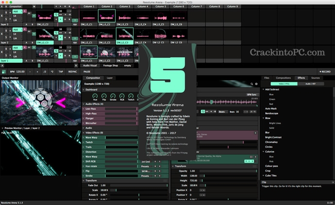 resolume arena 5 demo timecode