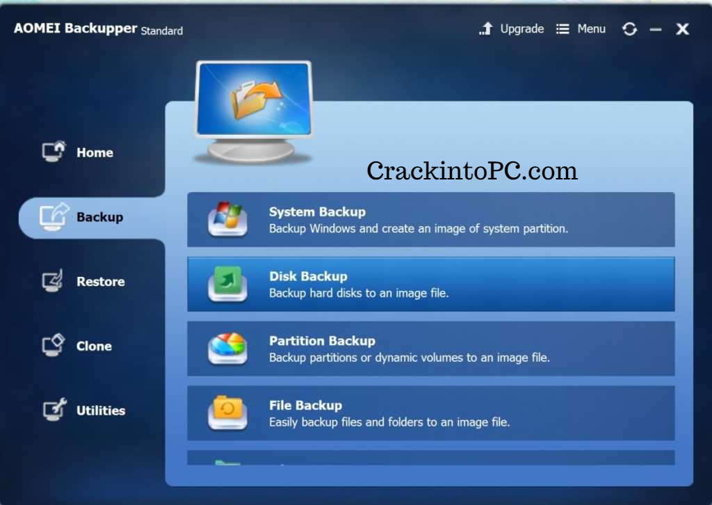 AOMEI Backupper Pro 6.8.0 Crack + Activation Key Latest Version Download