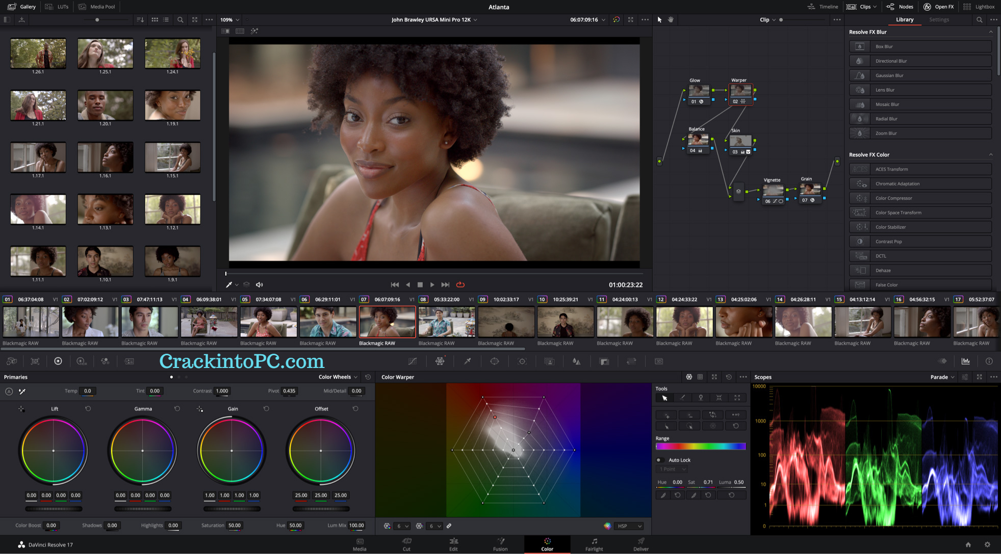 DaVinci Resolve Studio 18.6.6 Crack With Serial Key Full Version 2024