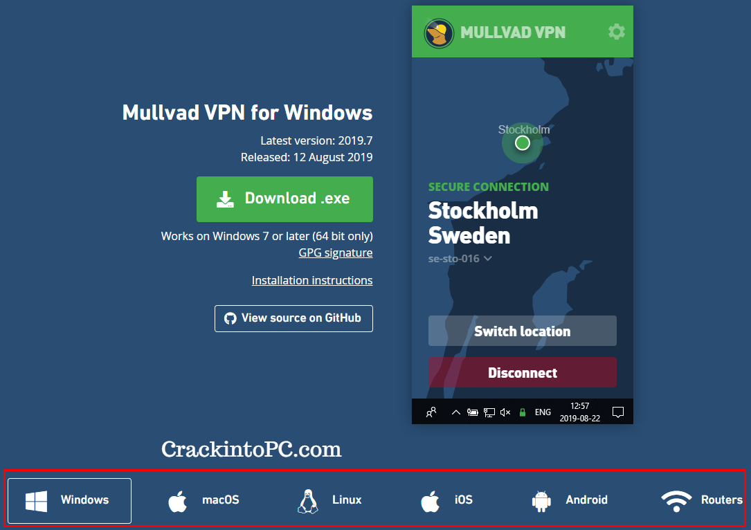 Mullvad VPN 2022.1 Crack With Serial Key (100% Working) Free 2022