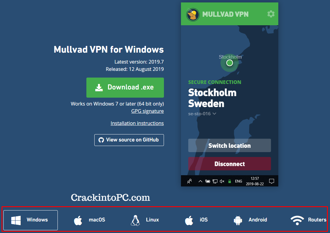 Mullvad VPN 2022.2 Crack With Serial Key (100% Working) Free 2022