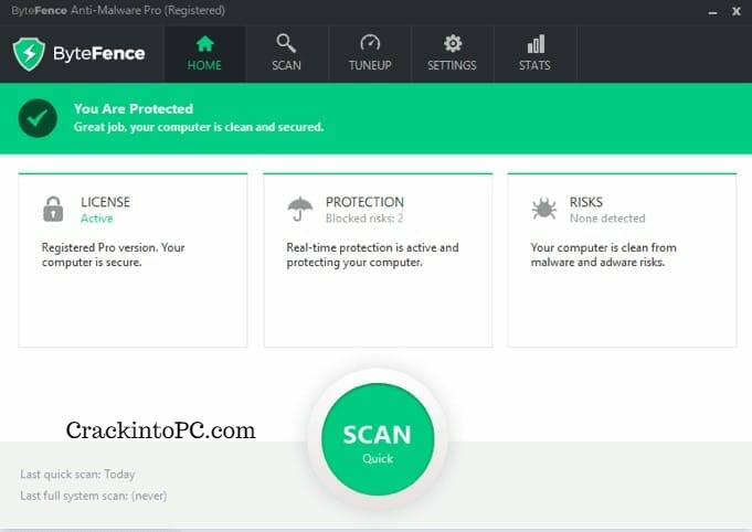 ByteFence Anti-Malware Pro 5.7.1.1 Crack With Activation Key 2022