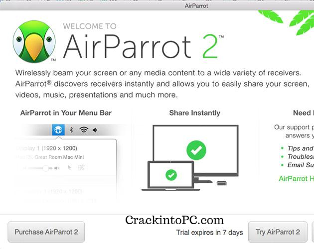 Airparrot 3.1.9 Crack With Serial Key Full Torrent Download [2024]