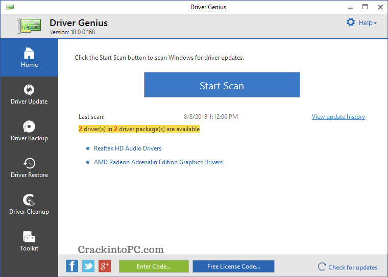 Driver Genius Pro 22.0.0.142 Crack Serial Code Download (Win/Mac) 2022