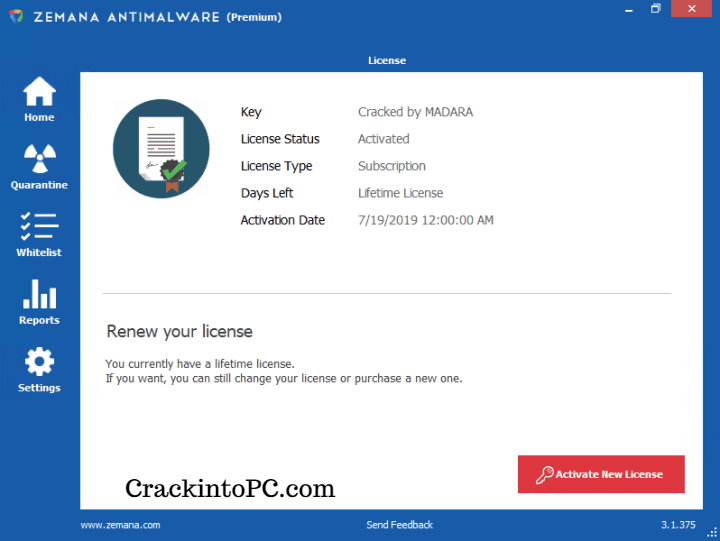 Zemana AntiMalware Premium 4.2.8 Crack With Serial Key Full Version