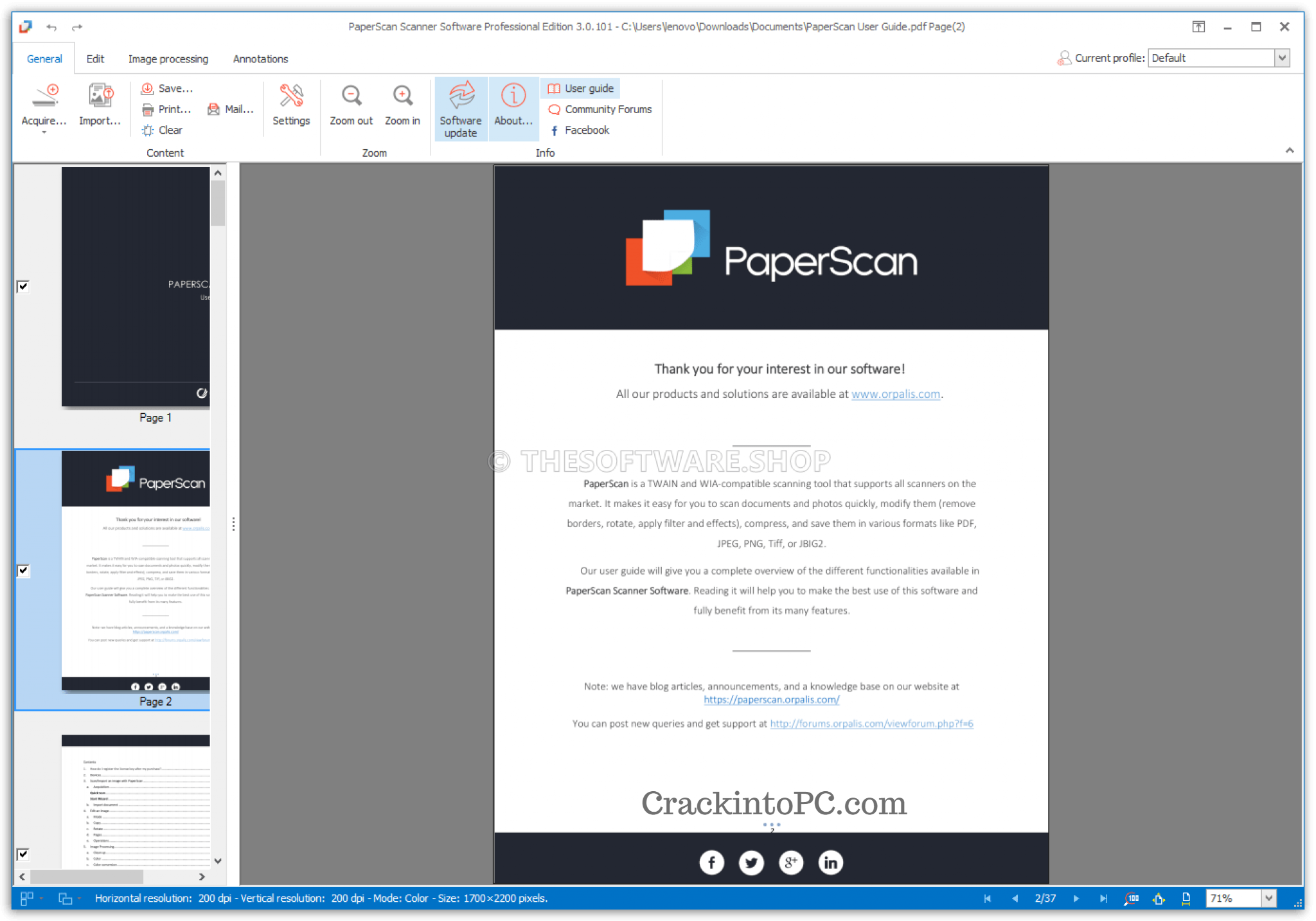 PaperScan Professional 4.0.5 Crack With Keygen Download