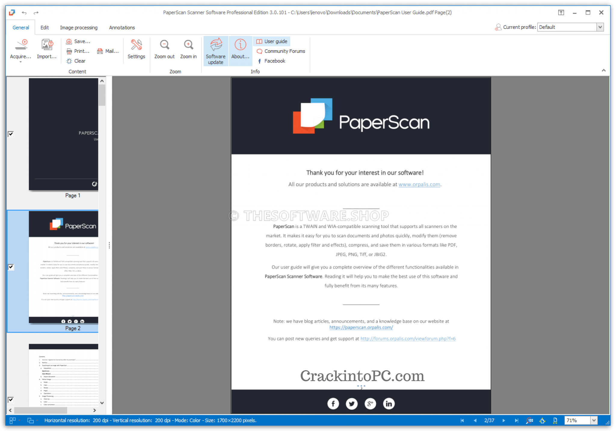 PaperScan Professional 4.0.6 Crack With Keygen Download