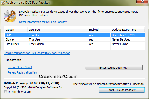DVDFab Passkey 9.4.5.8 Crack With Registration Key (Lifetime) Download 2022