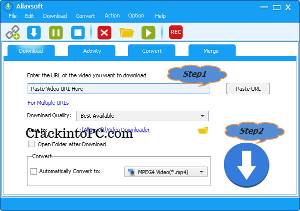 Allavsoft Video Downloader Converter 3.25.7.8523 Crack With License Key