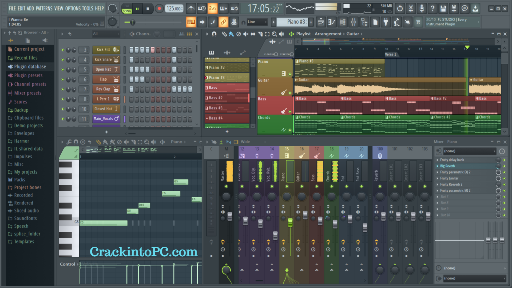 FL Studio 21.0.3.3517 Crack With Keygen Latest Version Download 2022